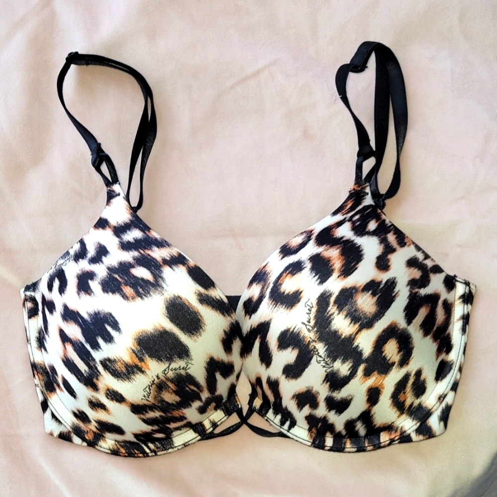 Leopard Bra Pushup 32D